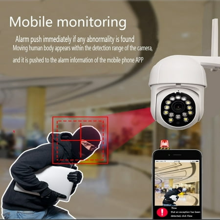 1080P WIFI IP Camera Wireless Outdoor CCTV Home Security IR Cam Night