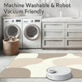 thumbnail image 5 of ODIKA 5'x7' Machine Washable Non-Slip Area Rug, Minimalist Beige High Traffic Rug, Beige, 1041969, 5 of 5