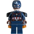 thumbnail image 1 of LEGO Superheroes: Captain America Minifigure with Shield and Jetpack 6+, 1 of 4