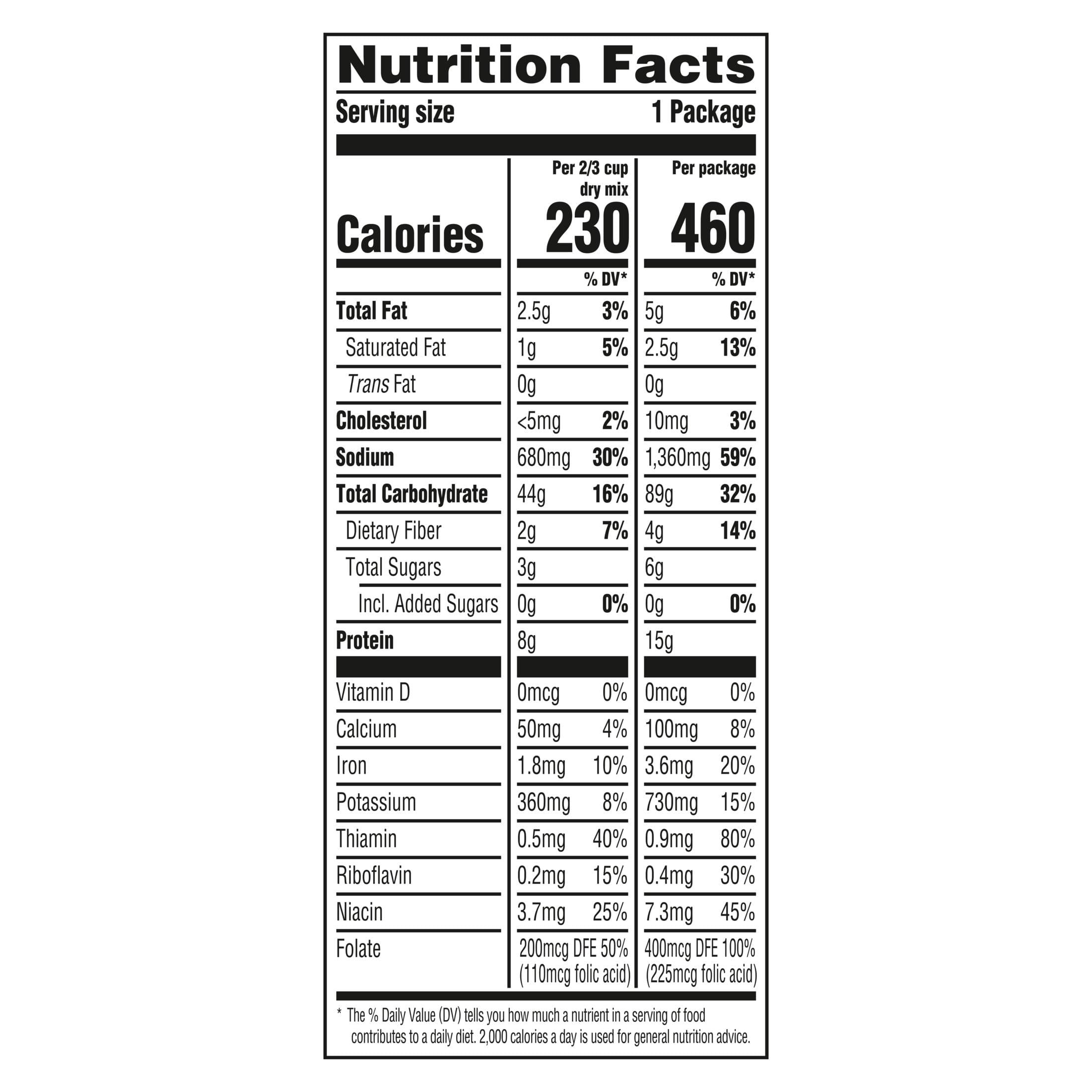 (8 pack) Knorr No Artificial Flavors Parmesan Pasta Sides, 7 Minute Cook Time, 4.3 oz