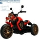 thumbnail image 2 of Moto Electrica Bluelander, Infantil, Motocicletas para Niños y Niñas, con Luces Led, Rojo, 2 of 5