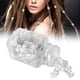 thumbnail image 4 of Hair Dreadlocks Beads Hollow Design Fashion Trend Hair Braiding Tubes Sufficient Quantity For Dance Parties For Fashion Shows For Parties ANGGREK Otros, 4 of 8