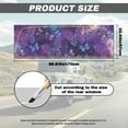thumbnail image 7 of SEANATIVE Pickup Truck Rear Window Decal 66.9" x 22.4", Waterproof Car Back Window Graphic Decal Easy to Install Pickup Sun Shade Graphic Sticker Car Decor, Butterfly Violet Blue Galaxy, 7 of 7
