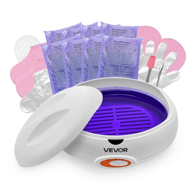 VEVOR Machine à Cire de Paraffine pour Mains et Pieds 2000ML Chauffe-Cire de Paraffine Professionnel