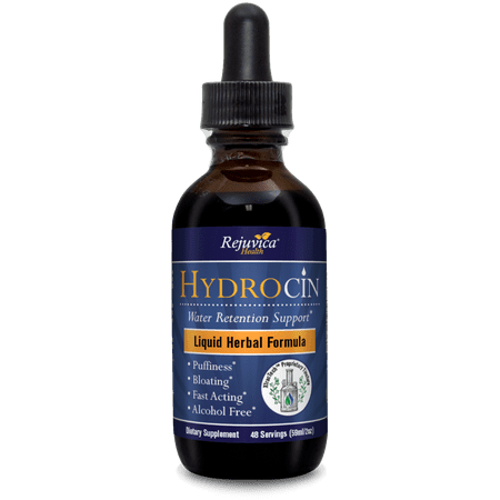 Hydrocin - Natural Formula for Healthy Fluid Balance | Water Away | All-Natural Herbal Liquid Formula | Dandelion, Chanca Piedra, Green Tea &
