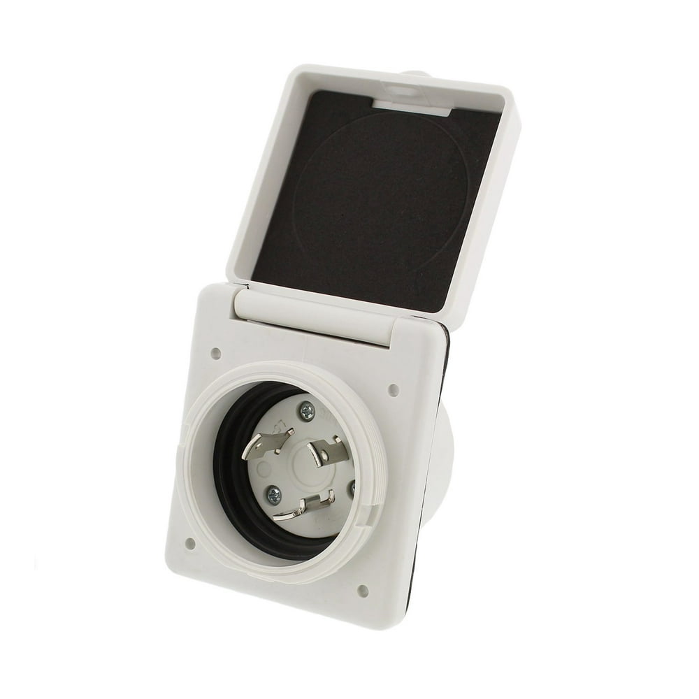 ABN Power Inlet Male Inlet Power Socket Electric Inlet Box 30a 125 Volt