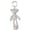 Gray_A, variant on Kiddiway Baby Ultra-Soft Plush Wind Chime Car Toy - Cute Plushies & Plush Figurine, Baby Car Toys & Stroller Toys, Tactile Sensory Mobile, Soft Chime, Attaches to Car/Stroller/Crib,Red