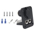 thumbnail image 3 of figatia Double USB Charger Plug Socket Panel 12-24V 50Amp for Boat Buses Sturdy, 3 of 9