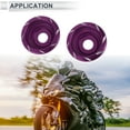 thumbnail image 3 of 12mm Motorcycle Slider Frame Aluminum Alloy Wheel Fairing Protection Crash Pad Protector Guard 55mm 23mm Purple 2 Pcs, 3 of 7