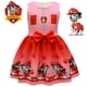 thumbnail image 5 of Paw Patrol-ropa infantil de Anime, vestido de niña canina de la Patrulla de dibujos animados, estampado Digital periférico, vestido con lazo para niña, fiesta y graduación, 5 of 5