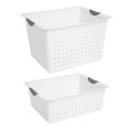 thumbnail image 1 of Sterilite Paniers de Rangement en Plastique Ultra Multiples Complets, Pack de 12, 1 of 10