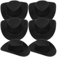 thumbnail image 1 of KAKOWELY 50 piezas de sombrero de vaquero en miniatura, pequeño sombrero de vaquero decorativo, mini sombrero de muñeca, accesorio para casa de muñecas, 1 of 4