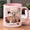 Black, variant on Personalized Physical Therapist Ceramic Coffee Mug, Pink Wellness Equipment Gift Cup