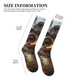 thumbnail image 4 of Sikiie Vintage Gentleman Duck 1 Pairs Compression Socks for Men and Women 15-20 mmHg Running Support Socks, 4 of 7
