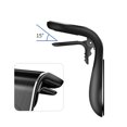 thumbnail image 2 of Soporte magnético para teléfono con salida de aire para automóvil Soporte universal para teléfono con clip de aleación (negro), 2 of 3