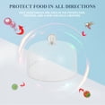 thumbnail image 4 of Cubierta transparente de alimentos Cubierta a prueba de polvo Práctica Postre transparente Dúme, 4 of 5