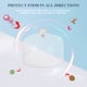 thumbnail image 4 of Cubierta transparente de alimentos Cubierta a prueba de polvo Práctica Postre transparente Dúme, 4 of 5