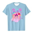 thumbnail image 1 of Moonsky Camiseta unisex Huntrix Dem-0n, colores cómodos, camiseta Huntrix para niñas, camiseta Mira Rumi Joey, merchandising, regalo juvenil para fans del K-pop (Azul claro 3XL), 1 of 3