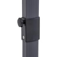 thumbnail image 4 of HomeRoots 485623 10 ft. Polyester Square Tilt Cantilever Patio Umbrella with Stand, Tan, 4 of 5