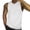 Glisme340-White, variant on Glisme Tank Tops Men Summer Solid Color Vest Fashion Casual Vintage Wash Sleeveless Vest Top Lightweight Tank Undershirts Black