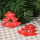thumbnail image 5 of 50 piezas colgante de madera adorno decorativo hogar DIY accesorio pintado Artware árbol de Navidad rojo, 5 of 5