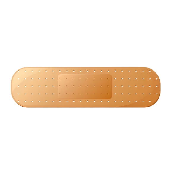 MELIVO Car Bandaid Sticker Giant Car Bumper Sticker Large Bandage Decal Bandage Shape Stickers Car Body Protection Scratch-Resistant Masking Sticker