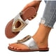 thumbnail image 5 of Negro Punteado Tacones Del Dedo Del Pie Versátil de las Mujeres de los Tacones Abiertos Del Dedo Del Pie Más Tamaño Tacón Bajo Peep-Toe Zapatos Decorativos Primavera/Verano Zapatillas de Moda Y Cómod, 5 of 8