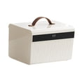 thumbnail image 2 of Caja de almacenamiento con cerradura Caja con cerradura Contenedor versátil con cerradura con código para 28CMX21CMX18CM, 2 of 9
