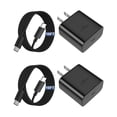 thumbnail image 1 of Cargador rápido Ryaobwu USB C de 45 W, paquete de 2 unidades para Samsung, 1 of 8
