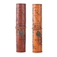 thumbnail image 2 of Here's a refined and professional product description based on your input:\n\n \n\n**2pcs Vintage Roll Up Pencil Pouch Compact Pen Bag with Multiple, 2 of 5
