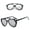 Black mercury, variant on Trendy Resin Lens Sunglasses with Plastic Frame for Men and Women - Fashionable Left Bank Style Eye Protection