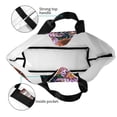 thumbnail image 4 of Balery Vintage Floral Bolsa Tote Estilo Estético con Cremalleras, Bolsa de Hombro, Bolsa de Compras Grande y Plegable, 4 of 8