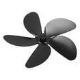 thumbnail image 4 of Fan Blade, Black Rustproof Fireplace Fan Blade Wide Application  For Home For Living Room, 4 of 8