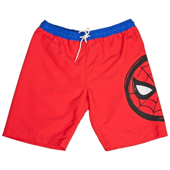 Spider-Man Character Symbol Board Shorts-Large (36-38)