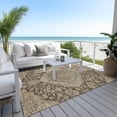 thumbnail image 6 of Addison Rugs Chantille Indoor/Outdoor Traditional Global Chocolate Washable Rectangle Rug, 2'6" x 3'10", 6 of 6
