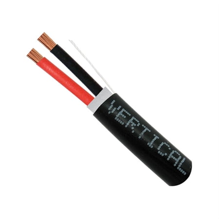 Vertical Cable® 209-2328/BK 2 Conductor 18AWG Wire Speaker Cable (Black | 500 ft Pull Box) price history on PriceWatchPro