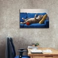 thumbnail image 3 of Epic Graffiti 'Lazy Sunday' by Lucia Heffernan, 40"x26", 3 of 8