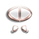 thumbnail image 2 of Auriculares intrauditivos inalámbricos con estuche de carga Auriculares LED 5.0 ​​compatibles con Bluetooth Auriculares deportivos Accesorios para teléfonos móviles Blanco Eigraketly EL005445-02B, 2 of 2