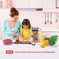 thumbnail image 4 of elabo Food Storage Containers Fridge Produce Saver- 3 Piece Set Stackable Refrigerator Organizer Keeper Drawers Bins Baskets with Lids and Removable Drain Tray for Veggie, Berry, Fruits and Vegetables, 4 of 4