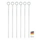 thumbnail image 2 of Set de brochetas triangulares, 6 piezas, 25 cm, con anilla, 2 of 2