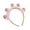 4, variant on Toddler Pleated Lace Lollipop Shape Headband Amusement Park Children Day Party Festival Hair Hoop for Couple Headpiece