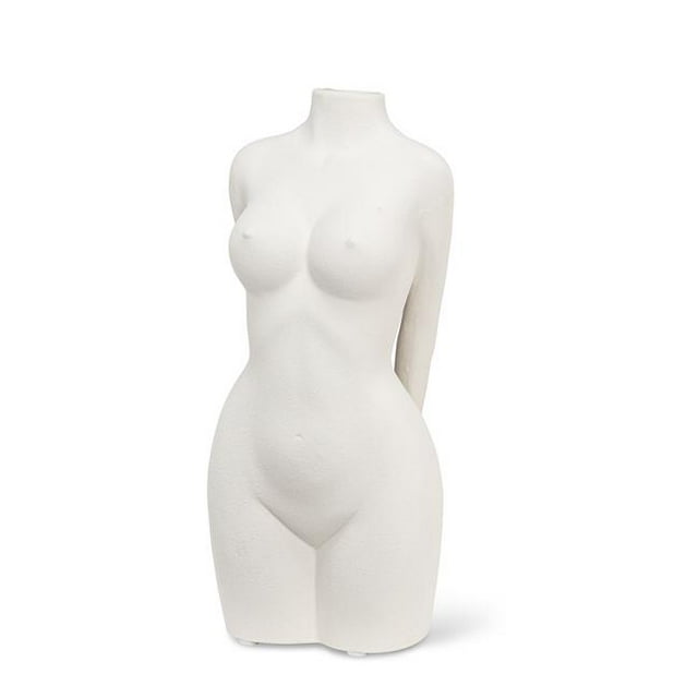 Abbott Collection AB-27-MUSE-632 Vase Corps Entier 10 Po, Blanc