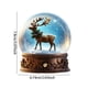 thumbnail image 3 of Adornos navideños, adornos navideños, regalos navideños, colgante pequeño de acrílico 3D de imitación para árbol de Navidad, bola de cristal, alce, apto para decoración navideña, adornos de plástico., 3 of 7