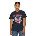 thumbnail image 4 of Coquette 4th of July Bow American Girly  Comfort Colors Shirt, 4 of 5