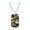 Army Green (49x28mm pointed corners) Necklace, Silver, variant on Titanium Steel Necklace Color-Printed Camouflage Series Military Enthusiast Holiday Gifts Multiple Stainless Steel Necklace Styles Wholesale