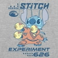 thumbnail image 2 of Men's Lilo & Stitch Armed and Ready Long Sleeve Shirt Athletic Heather X Large, 2 of 4