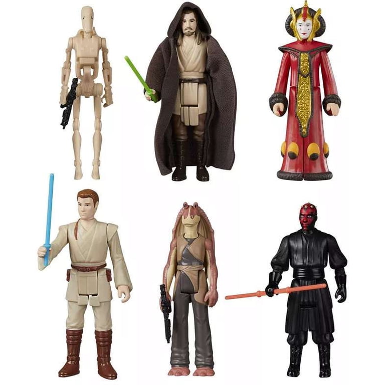 Star Wars Retro Collection Obi-Wan Kenobi, Qui-Gon Jinn, Queen