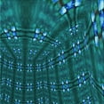 thumbnail image 1 of Ahgly Company Machine Washable Indoor Square Transitional Medium Teal Green Area Rugs, 4' Square, 1 of 7