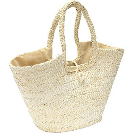 San Diego Hat Cornhusk Beach Bag