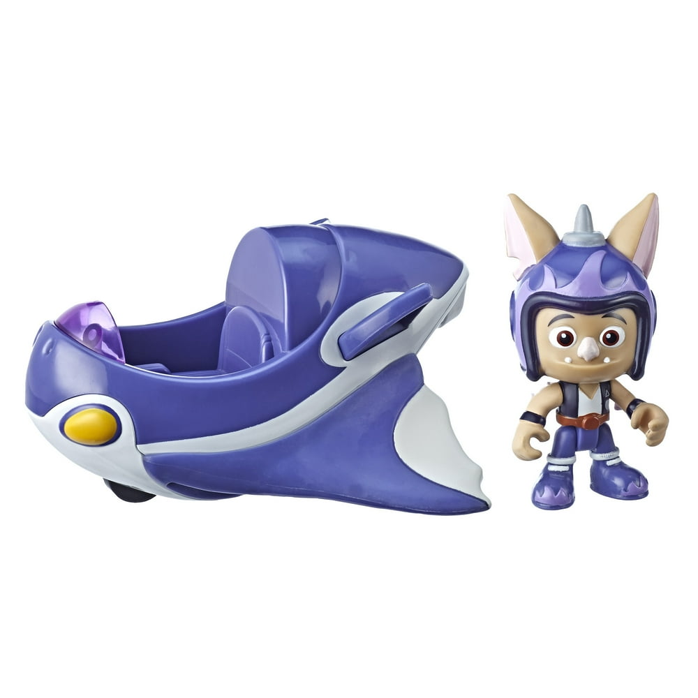 Top Wing Baddy McBat's Jet with 3in figure and vehicle
